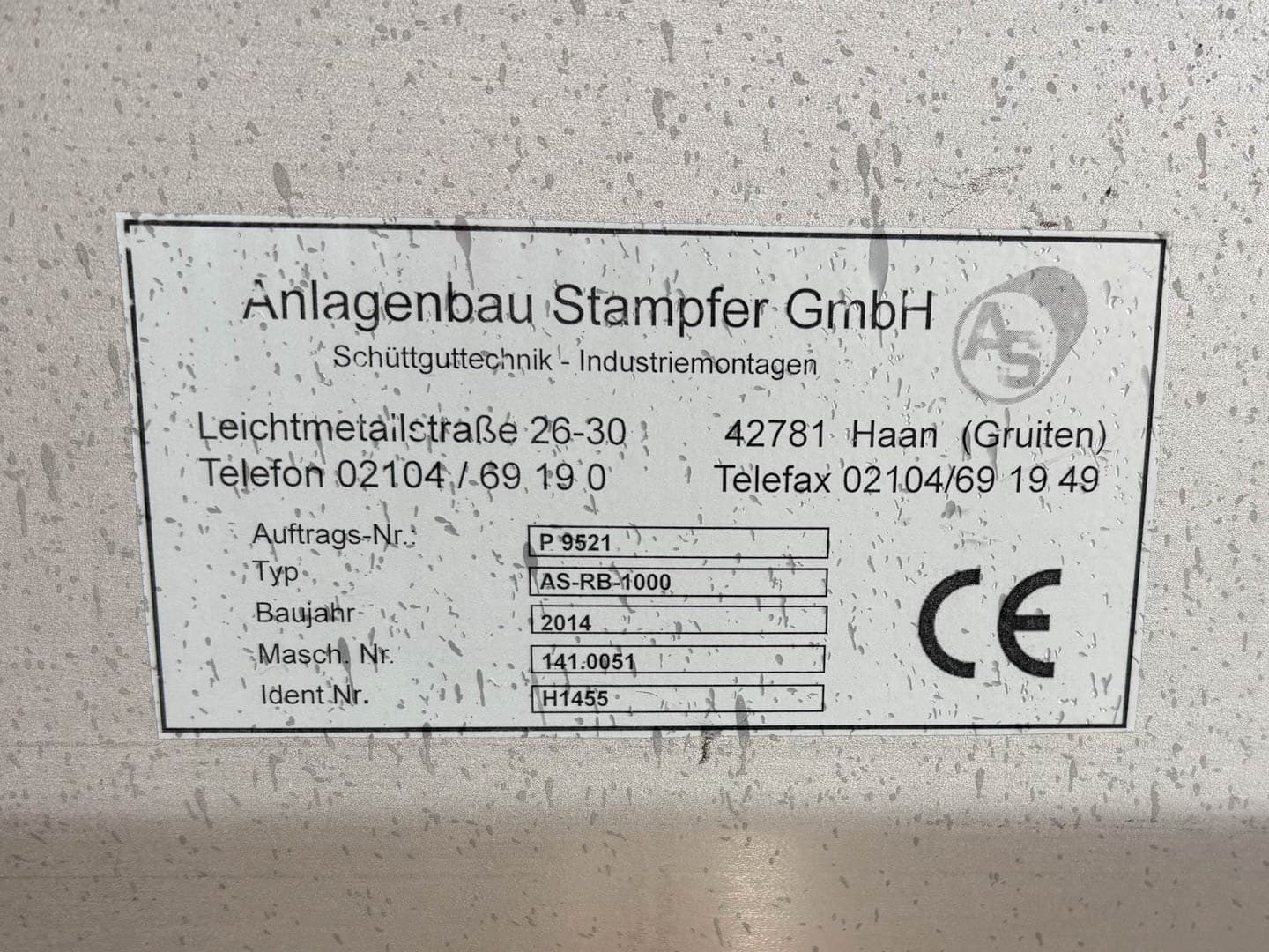 Stampfer Haan - Nastro trasportatore - image 7
