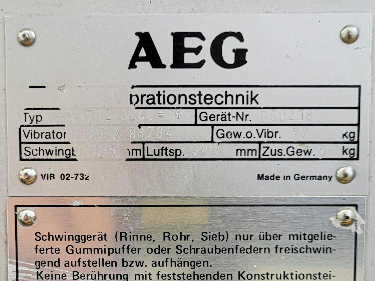 AEG Vibrationst GA1712 - Rüttelrinne - image 7