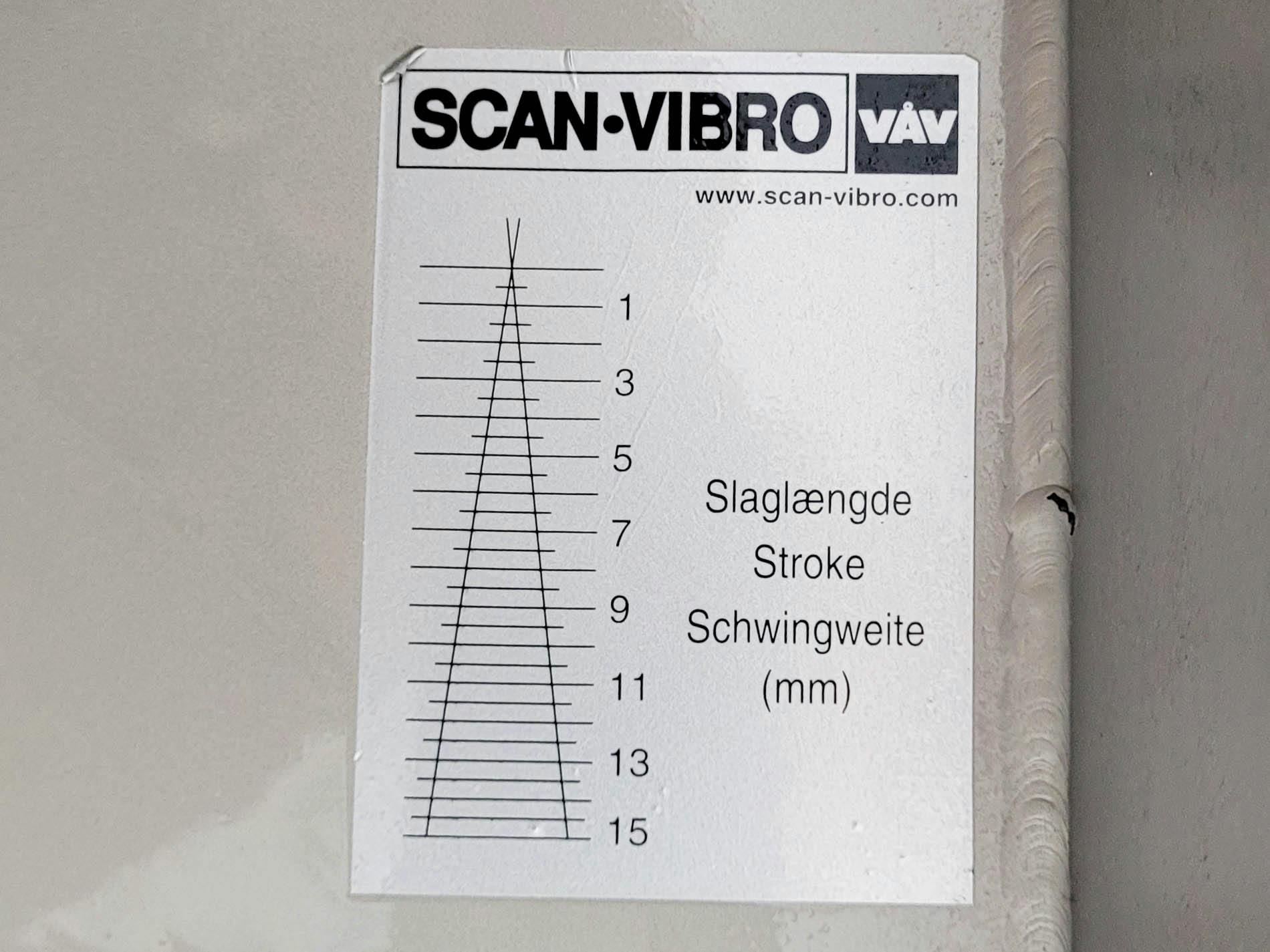VAV Scan-Vibro TRS 300 x 1019 - Alimentatore a vibrazione - image 15