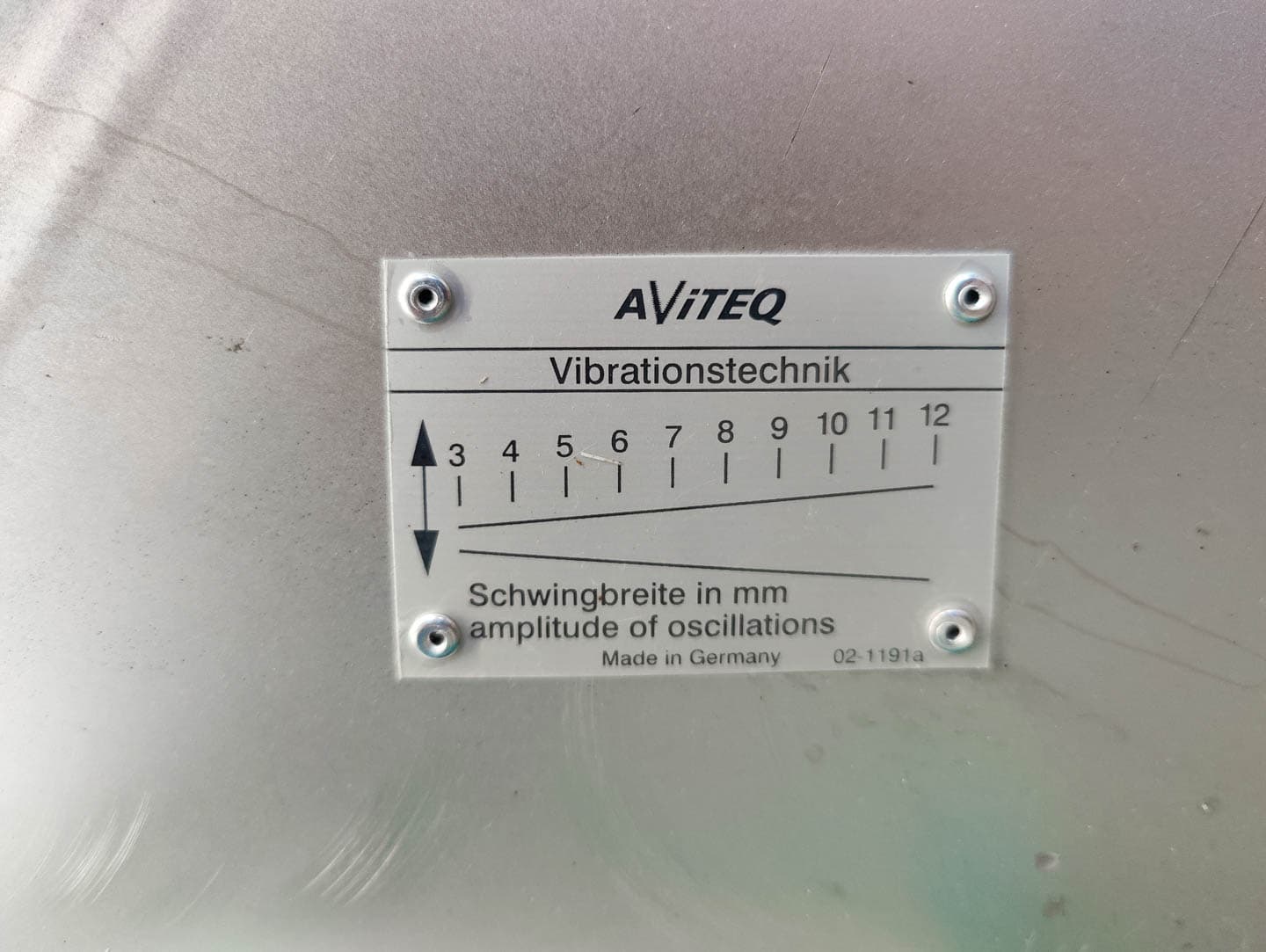 Aviteq VSB1200/2070 - Rüttelsieb - image 9
