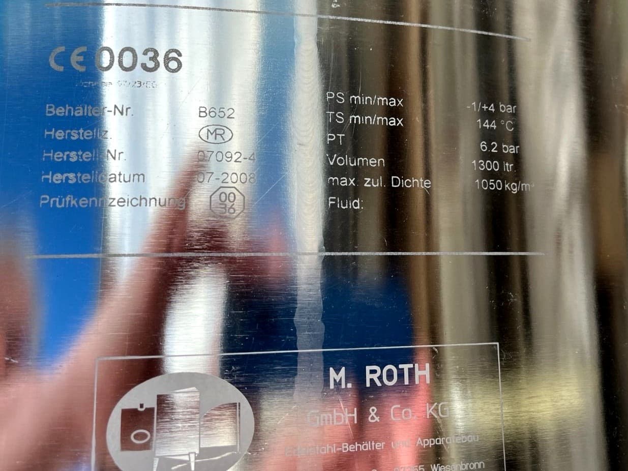 M.roth 1300 L - Míchací nádoba - image 6