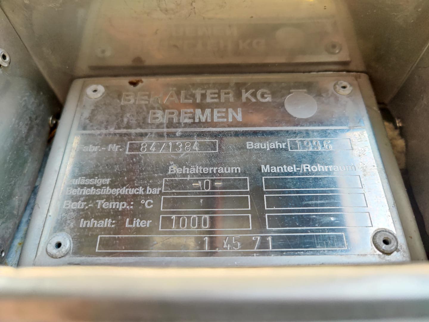 Behälter KG - Сосуд для перемешивания - image 6