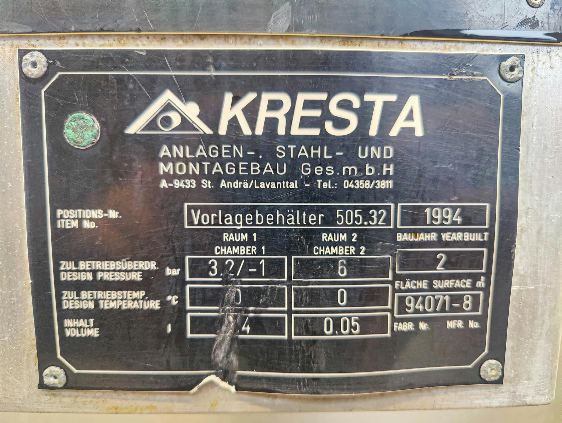 Kresta 550 Ltr. - Recipiente de pressão - image 5