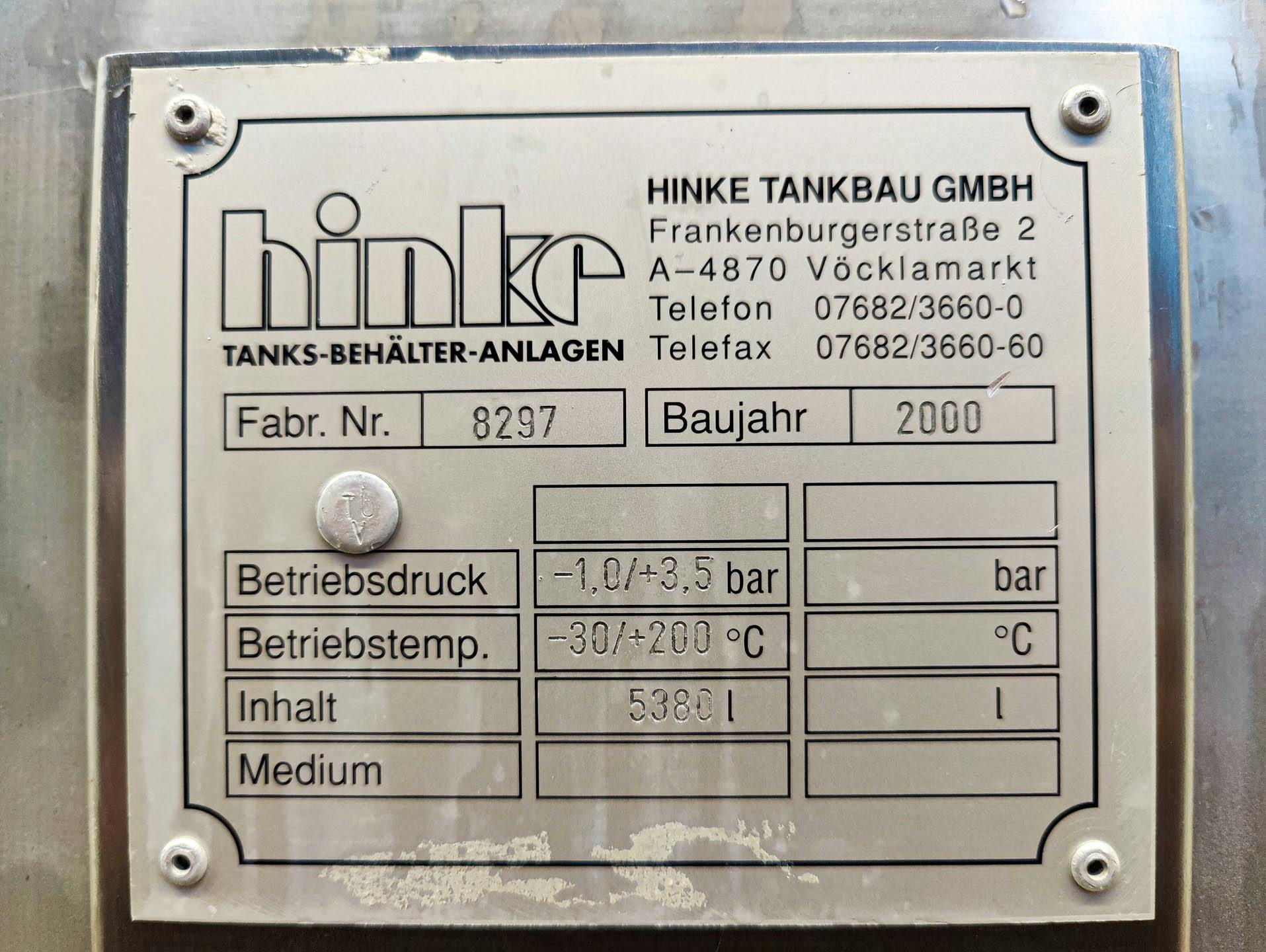 Hinke 5380 Ltr. - Recipiente de pressão - image 8