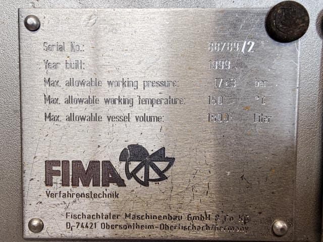 Fima Process Trockner TZT-1300 - centrifuge dryer - Wirówka koszowa - image 9