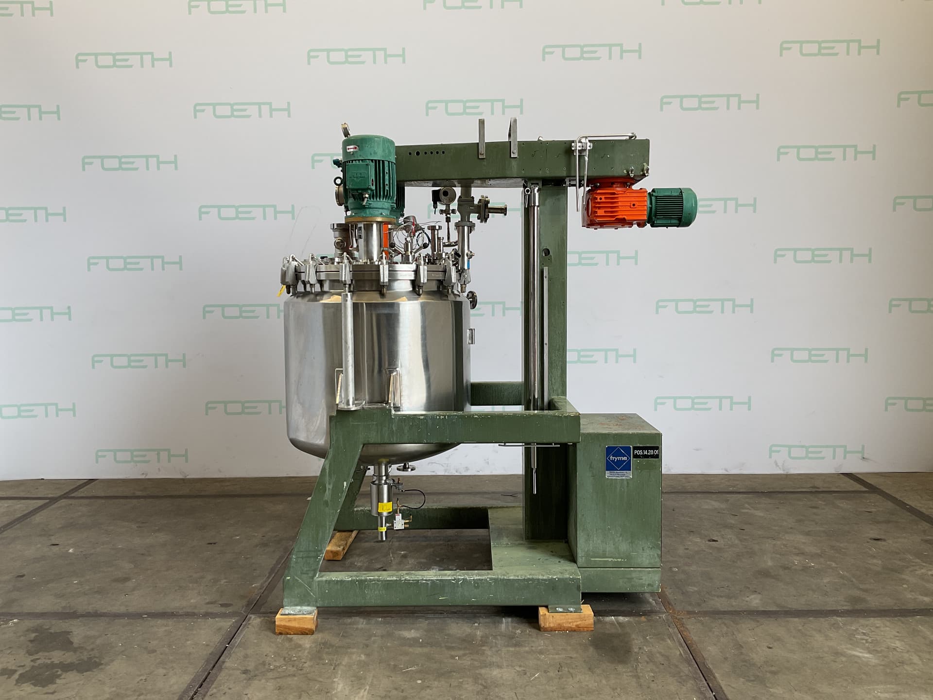 Fryma VME 400 - Recipiente de processo - image 2