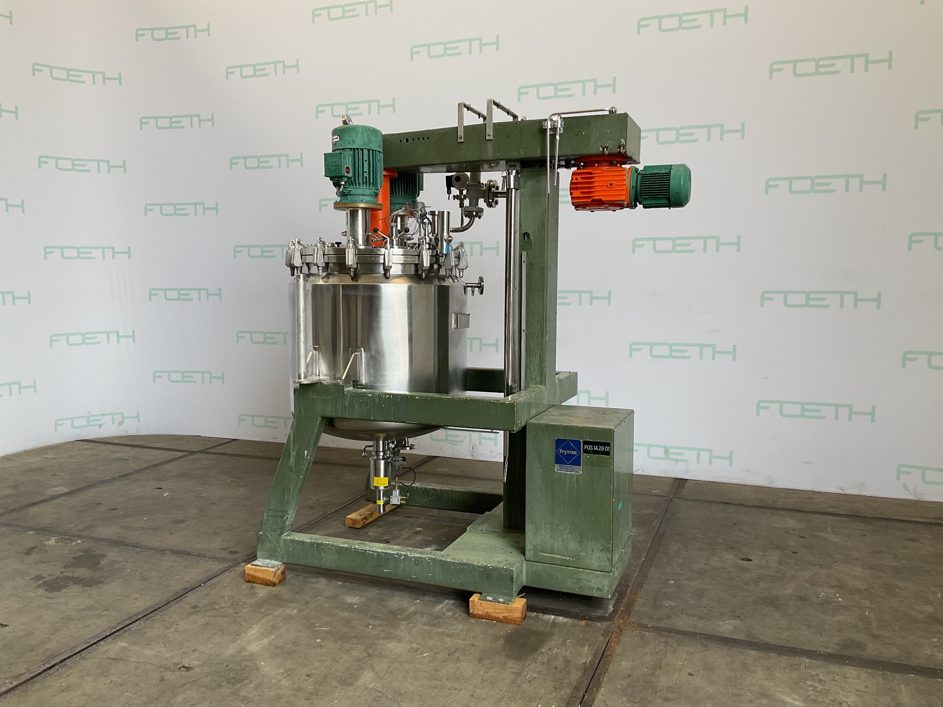 Fryma VME 400 - Recipiente de processo - image 1
