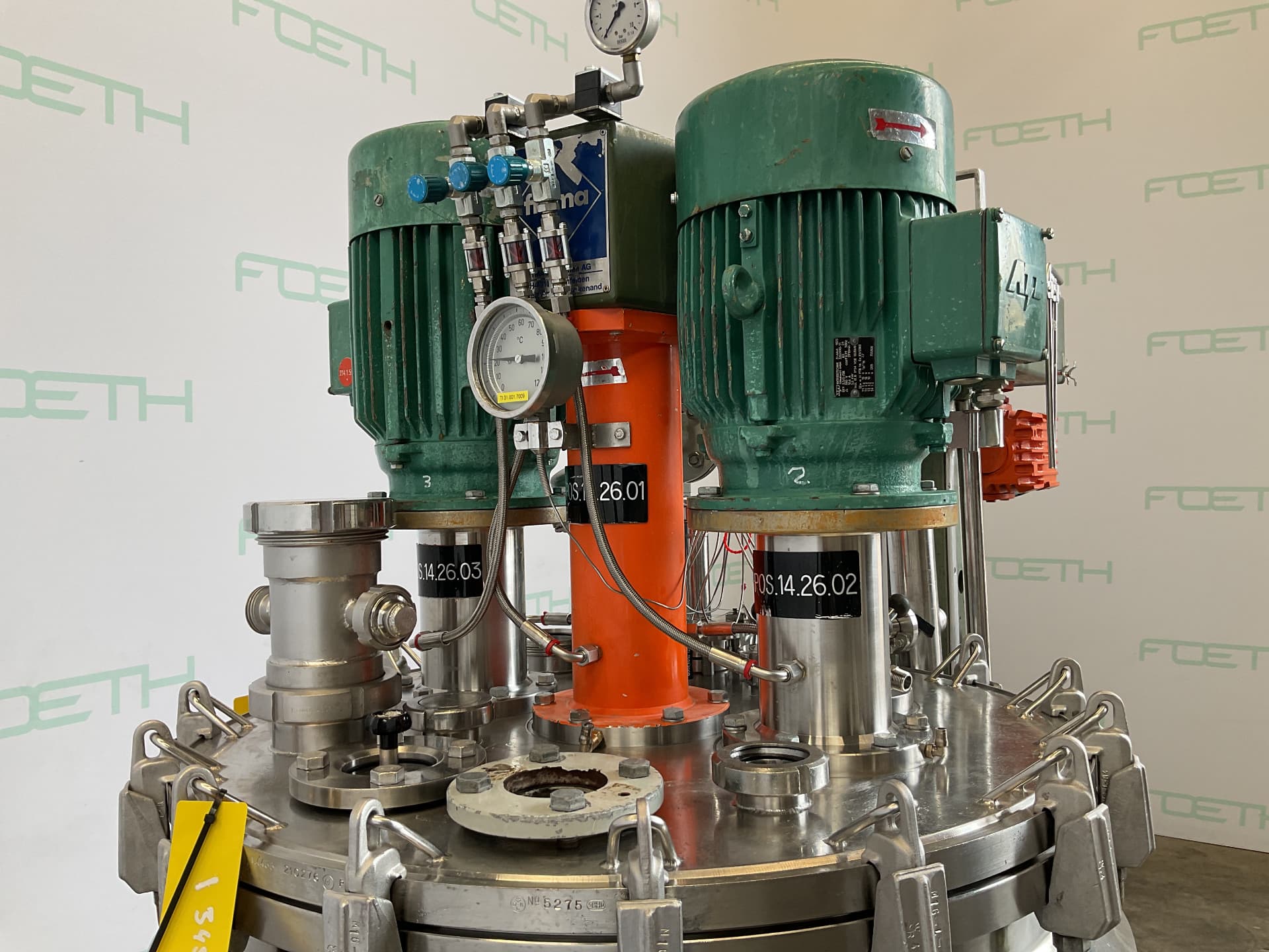 Fryma VME 400 - Recipiente de processo - image 7