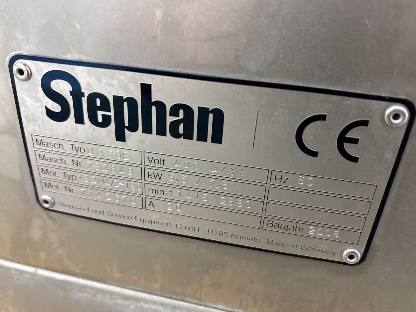 Stephan UM60E (vacuum) - Cutter - image 10