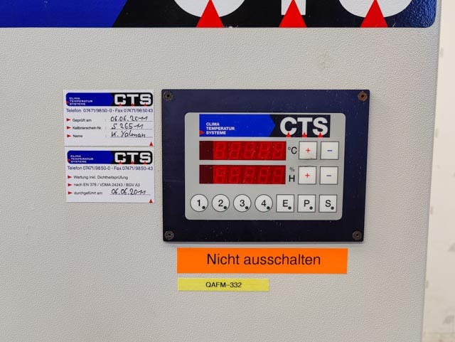 CTS Clima Temperatur Hechingen C +10/350 - Drying oven - image 9