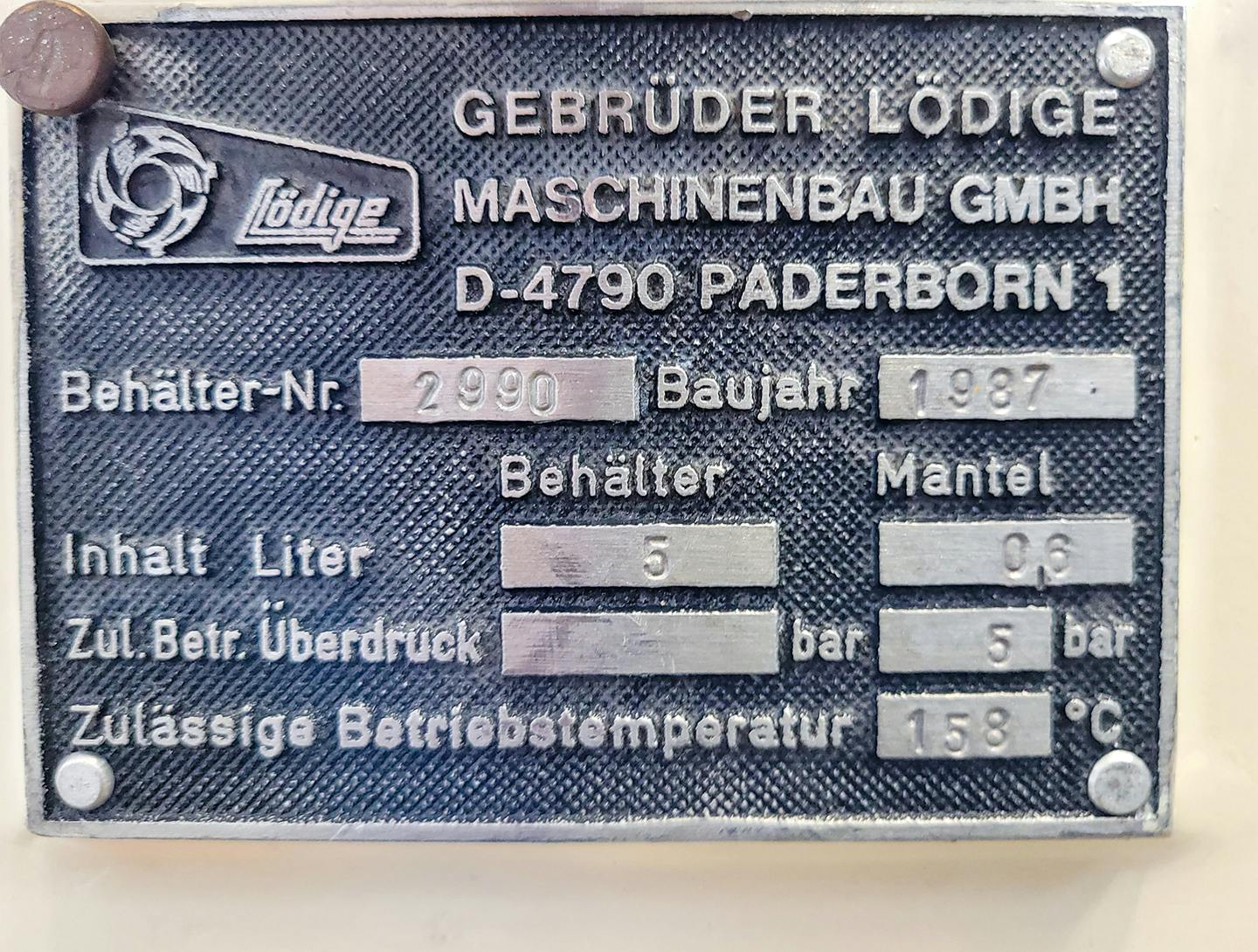 Loedige M5R - Powder turbo mixer - image 10