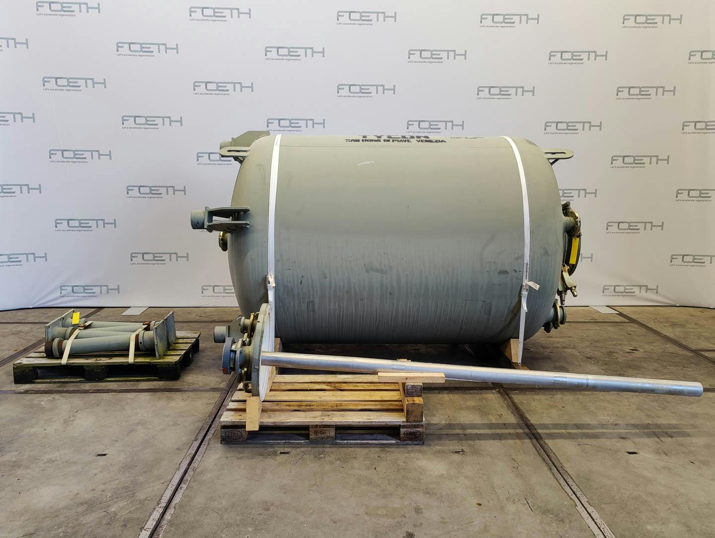 Tycon Italy 6300 Ltr - glass lined - Pressure vessel