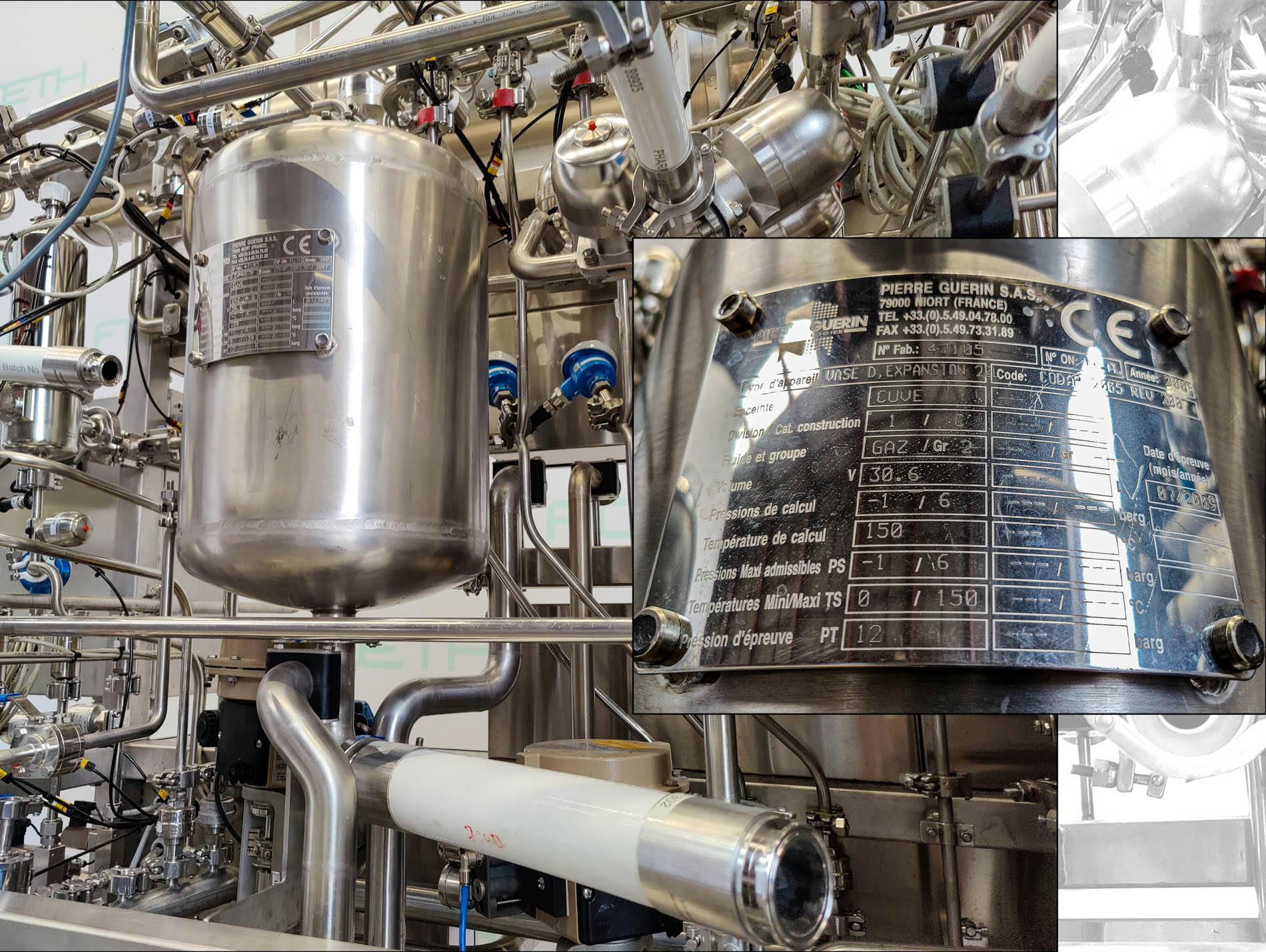 Pierre Guerin Bioreactor 750L - Reactor de aço inoxidável - image 12