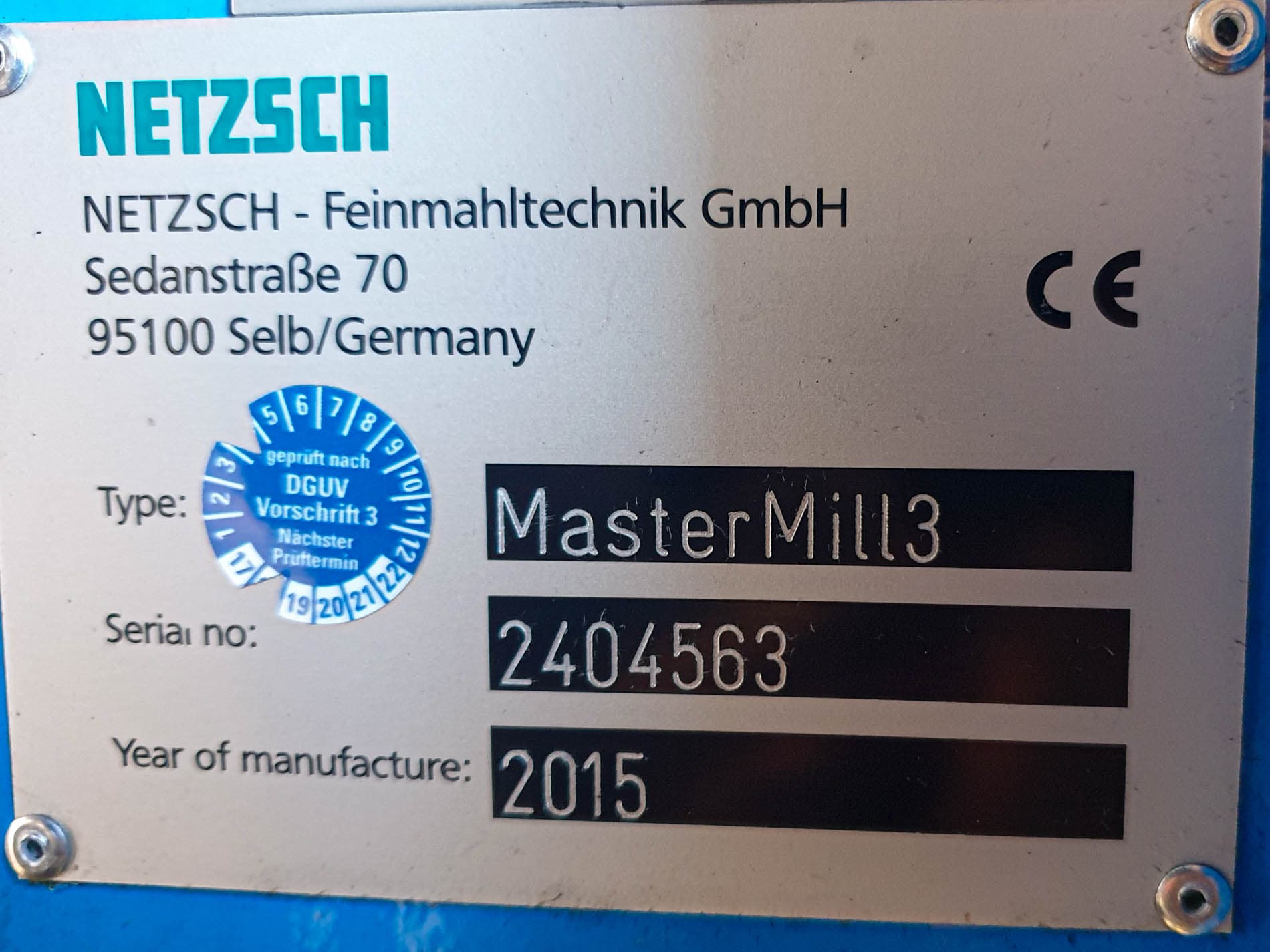  Netzsch MasterMill 3 - Molino de arena - image 9