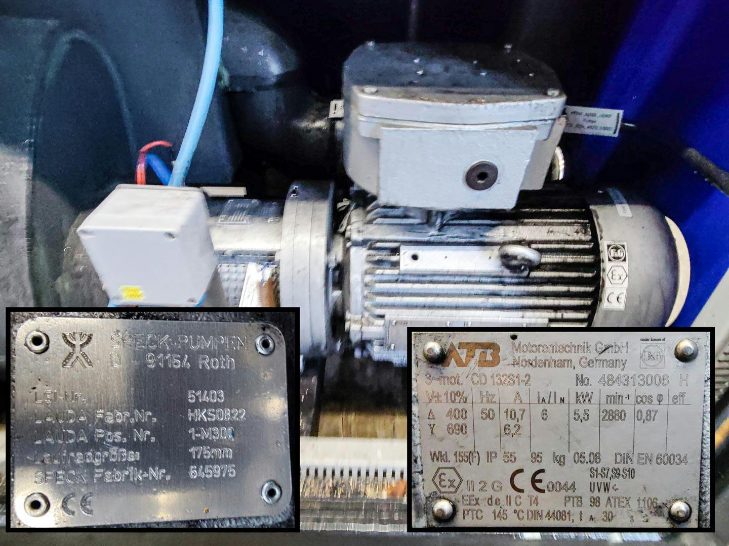 Lauda TR400 HK/KT-EX "secondary circuit system" - Unidade de fluido térmico - image 9