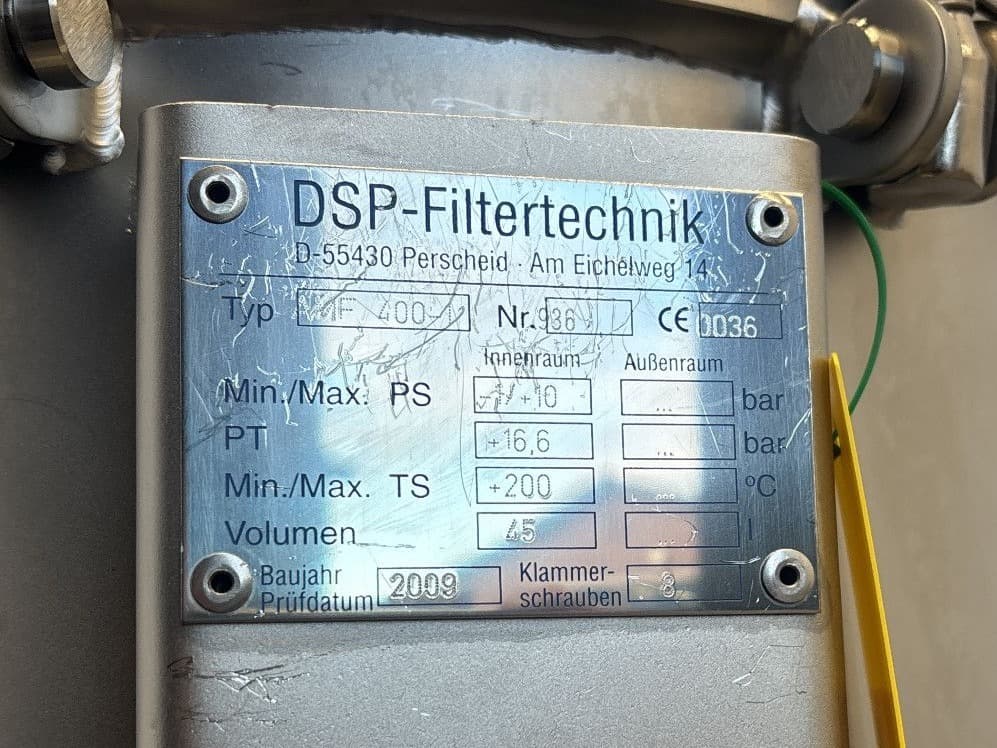 DSP AMF 400-1 - Filtro a candela - image 11