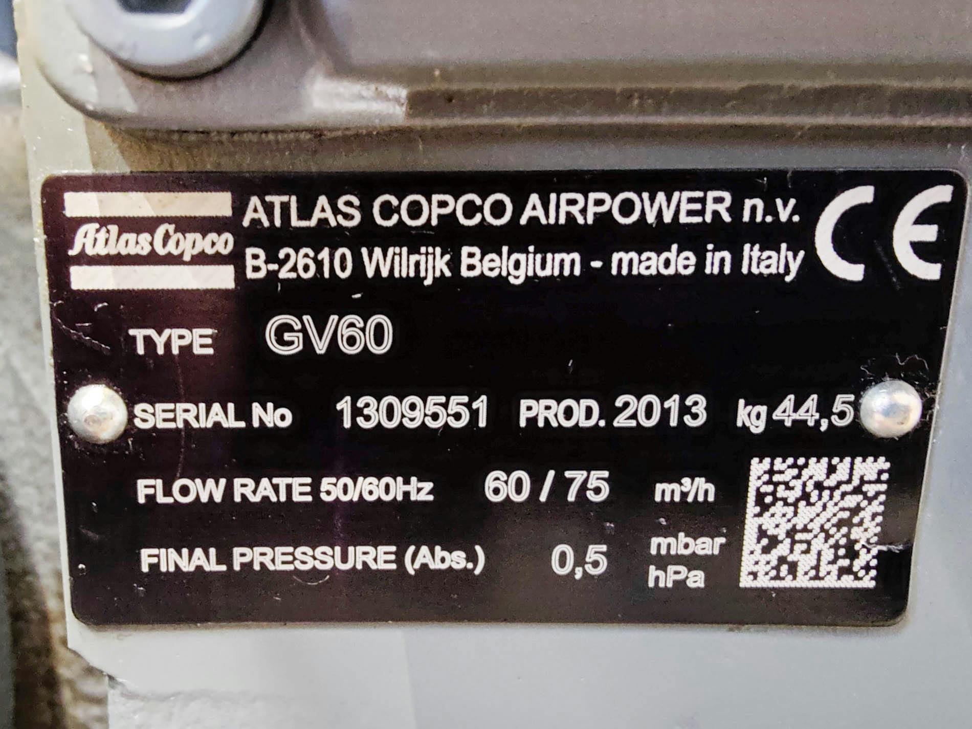 Atlas Copco GV 60 - Pompe à vide - image 8