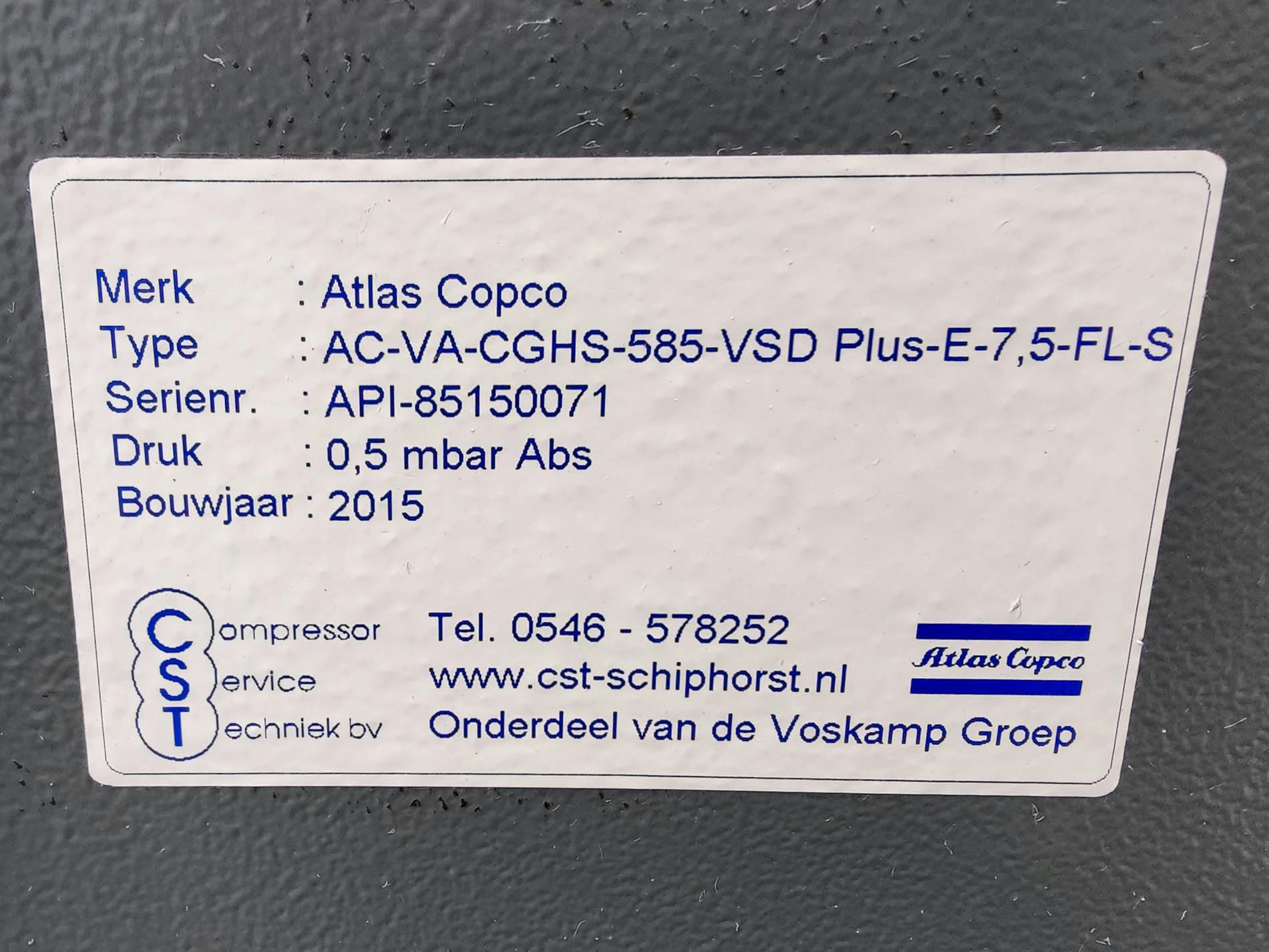 Atlas Copco GHS 585 VSD - Vacuum pump - image 5