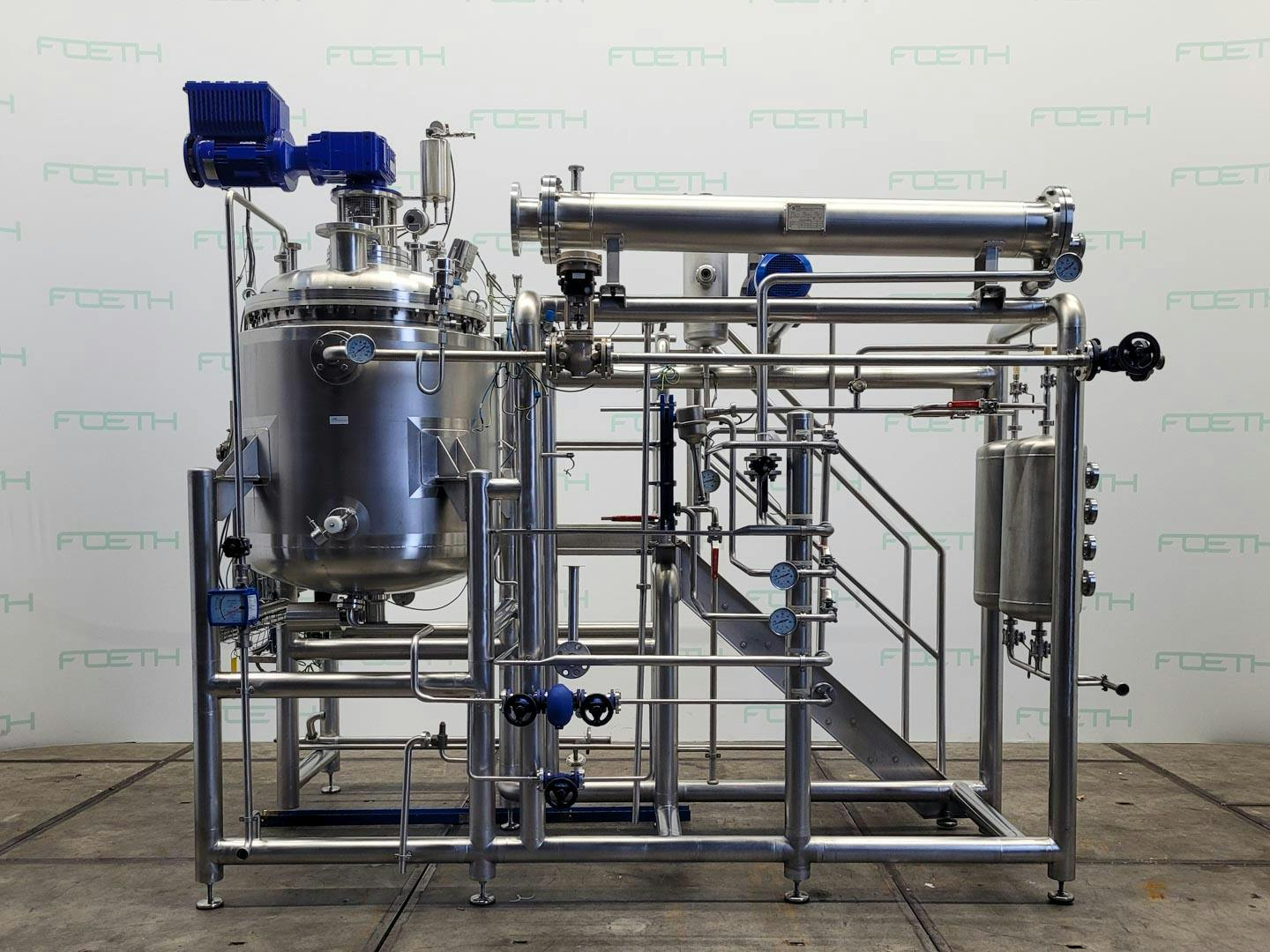 E&E Verfarenstechnik 500 Ltr. - evaporation system - Destillatie