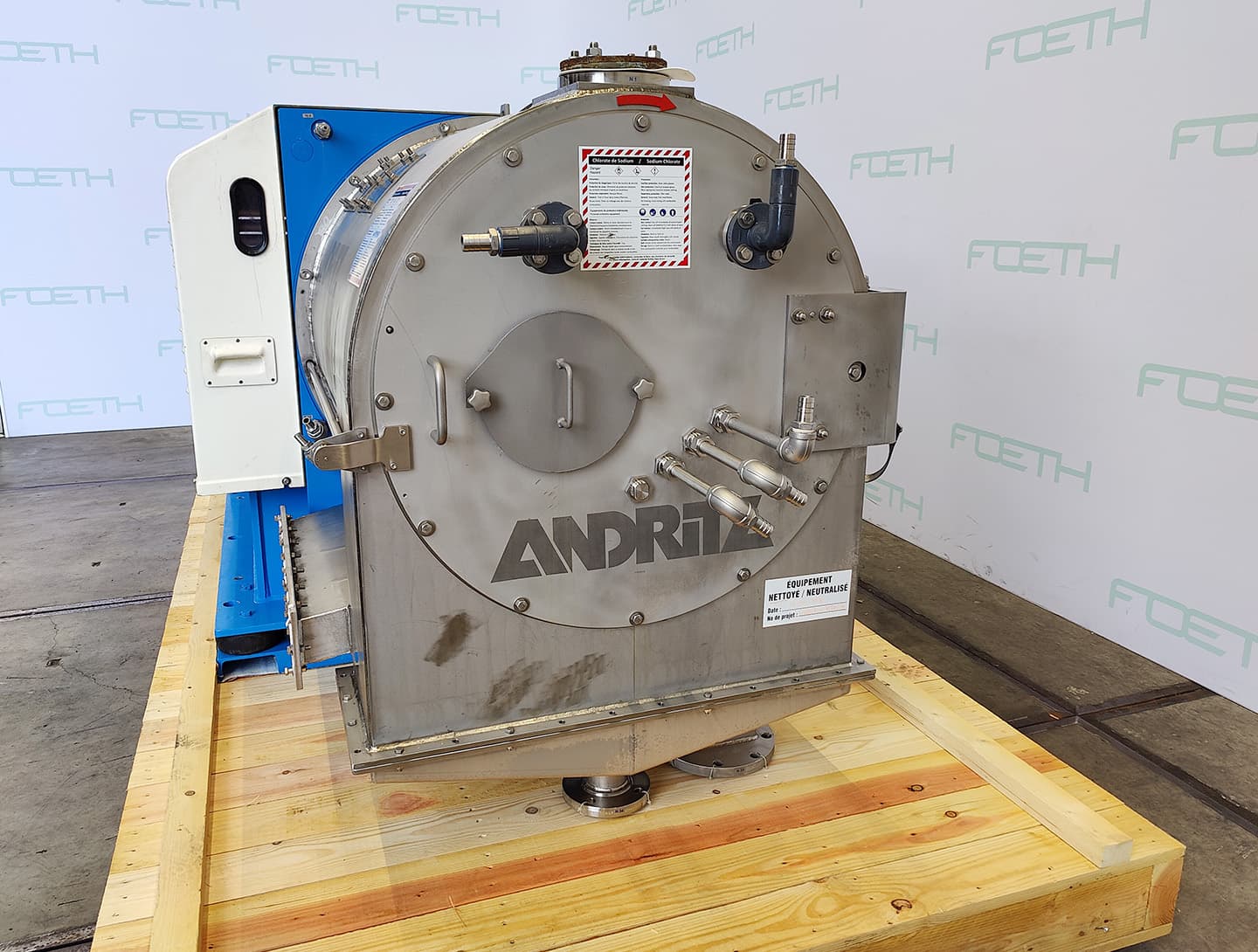 Andritz SZ630/2 - Centrifuga a spinta - image 2