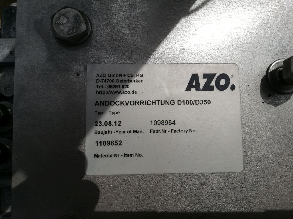 AZO Docking device D100/D350 - Riempitrice di polvere - image 5