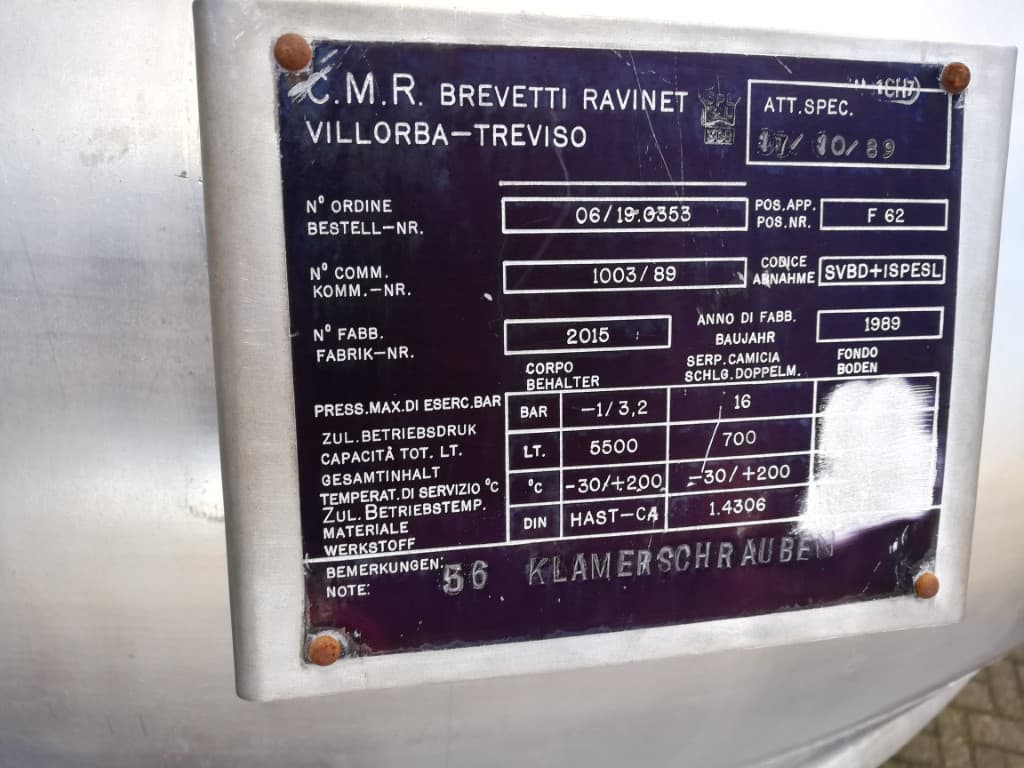 CMR Brevetti 5500 Ltr - Filtro Nutsche - image 12