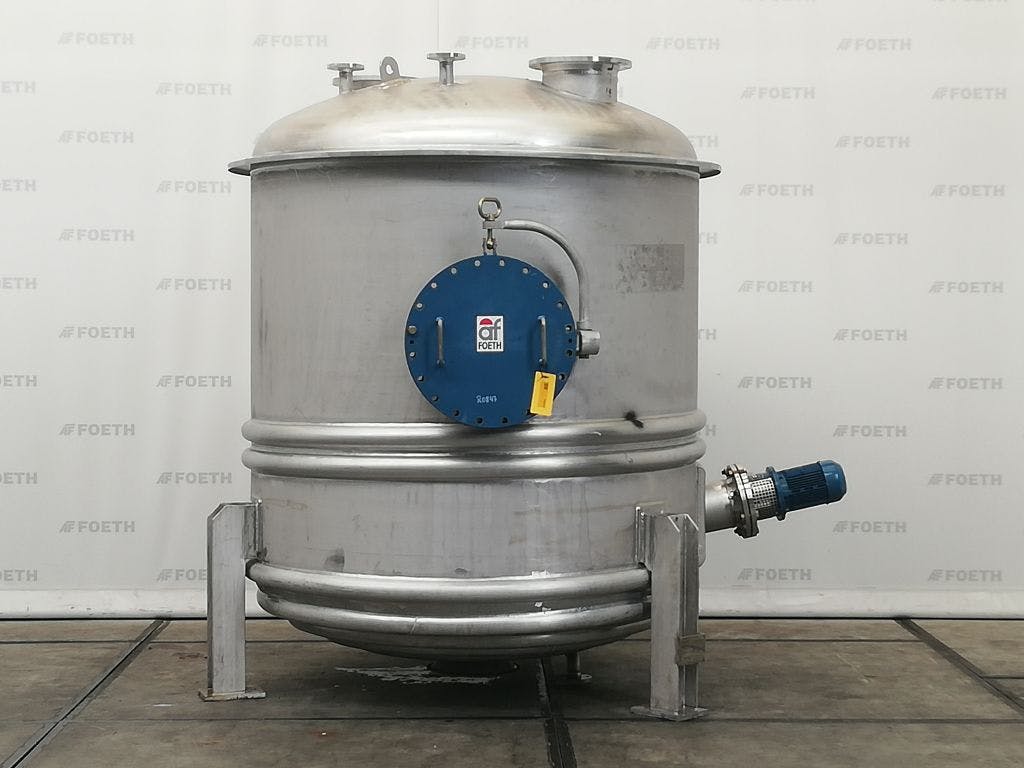 Inox-maurer 6875 ltr. - Zbiornik ciśnieniowy