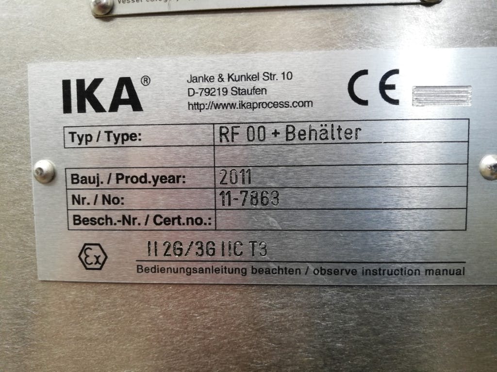 IKA Werke UTL 2000/4 Process Pilot ATEX - Inline mixer - image 9