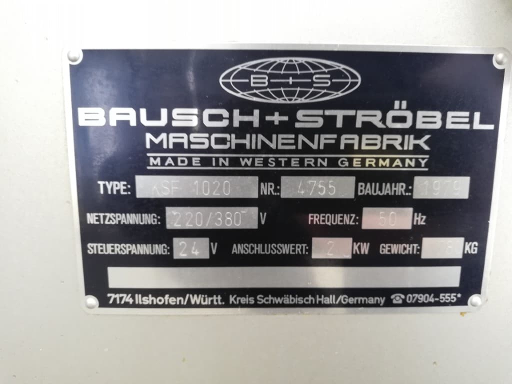 Bausch & Ströbel KSF-1020 - Víckovac - image 6