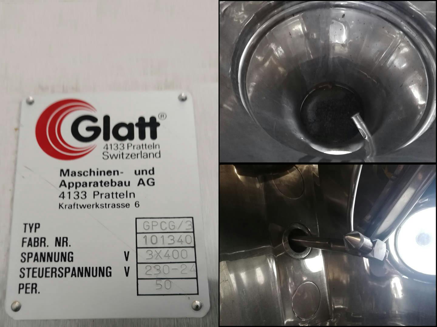 Glatt GPCG/3-15 - Secador de lecho fluidizado - image 15