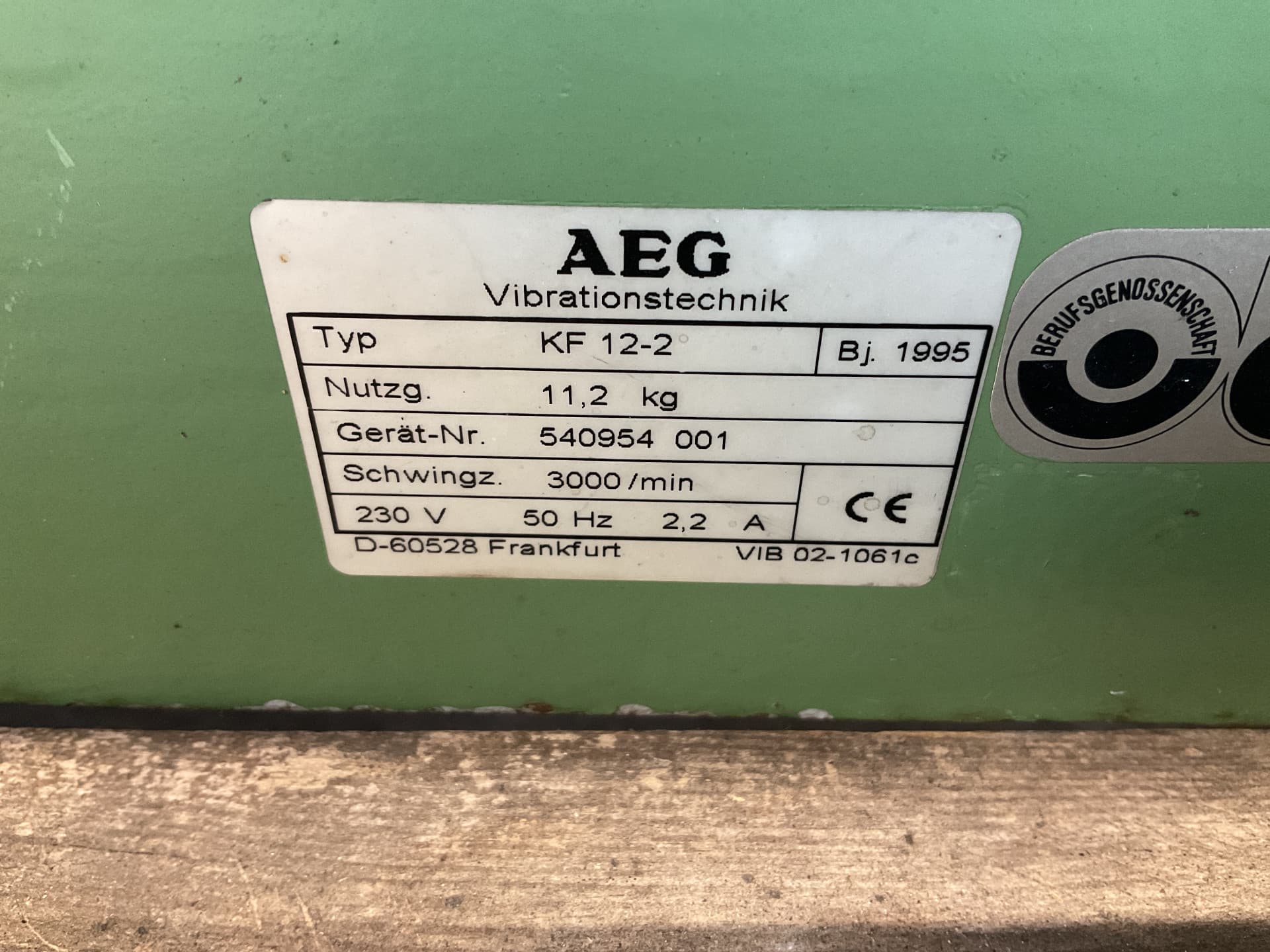AEG KF 12-2 - Alimentateur vibrants - image 4