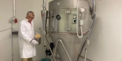 Secador por pulverização da Foeth agora produz Sprucegum!