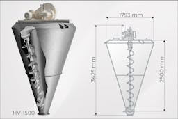 Thumbnail Foeth HV-1500 - Conical mixer - image 1