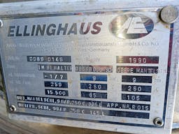 Thumbnail Ellinghaus 15500 Ltr - Reactor de acero inoxidable - image 9