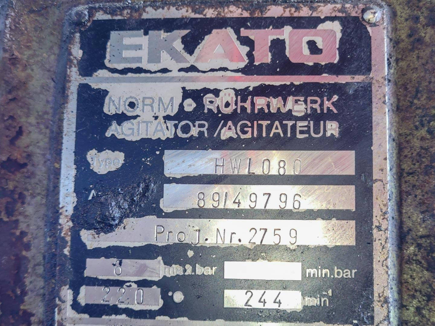 Ellinghaus 15500 Ltr - Reattore in acciaio inox - image 11