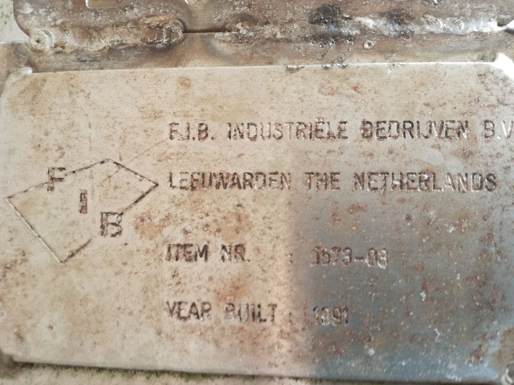 Fib Leeuwarden 3840 Ltr - Reactor de aço inoxidável - image 11