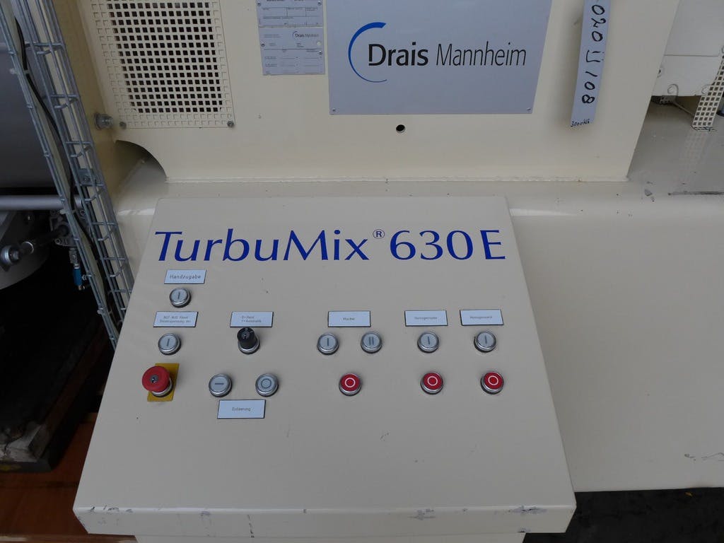Drais TURBUMIX TM-630 - Turbo miscelatore per polveri - image 7