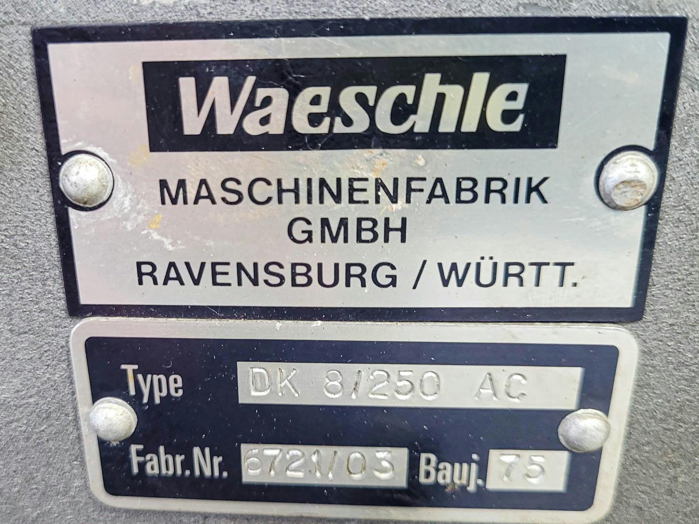 Waeschle DK 8/250CC - Поворотная заслонка - image 7