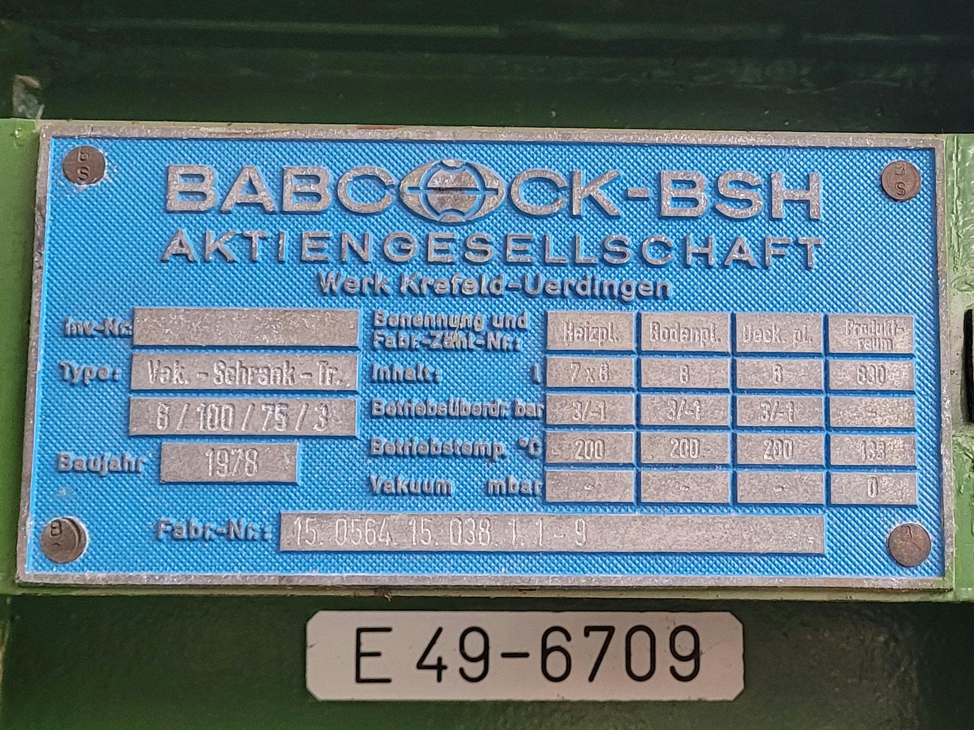 Babcock-BSH 8/100/75-3 - Suszarka półkowa - image 4