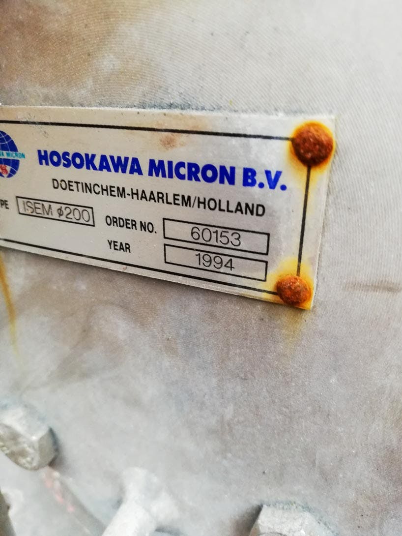 Hosokawa Micron ISEM-200 Ball segment valve - Miscellaneous transport - image 6