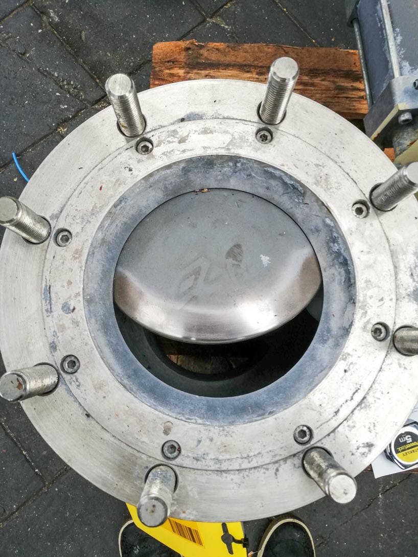 Hosokawa Micron ISEM-200 Ball segment valve - Inny transport - image 3