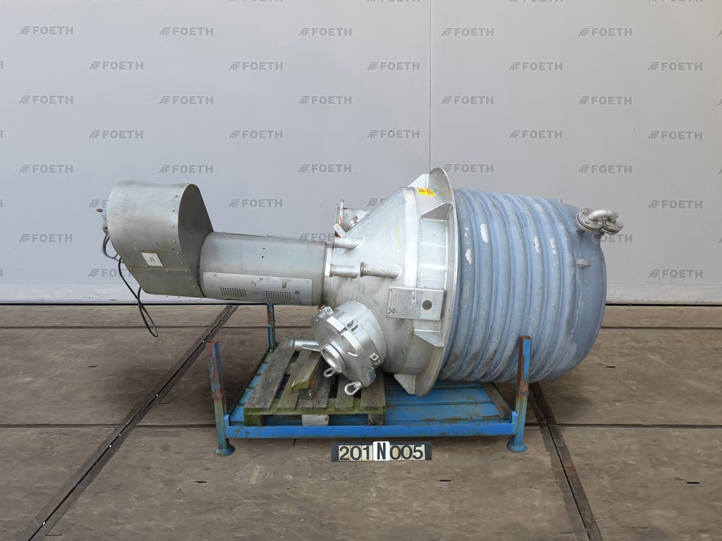 C.M.V.I. 1430 Ltr - Reattore in acciaio inox - image 1