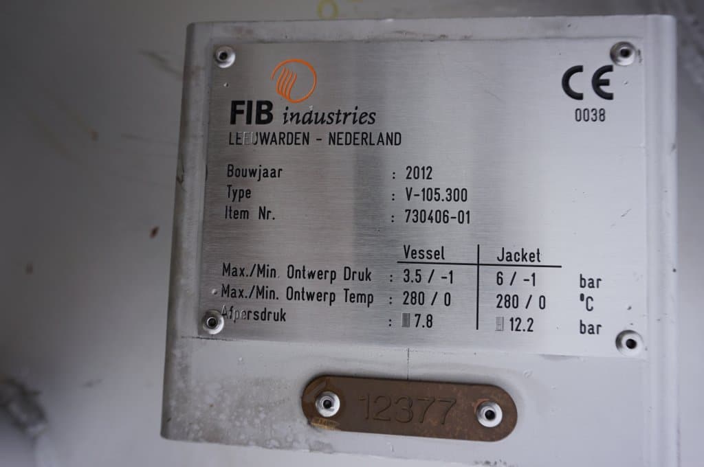 Fib Leeuwarden 13500 Ltr - Герметичный сосуд - image 7