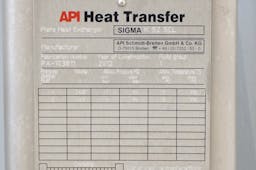 Thumbnail Api Schmidt SIGMA K52 TCL - Intercambiador de calor de placas - image 6