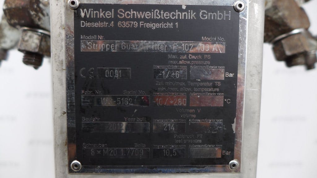 Winkel W-KF-27-40 DOE - Candle filter - image 7