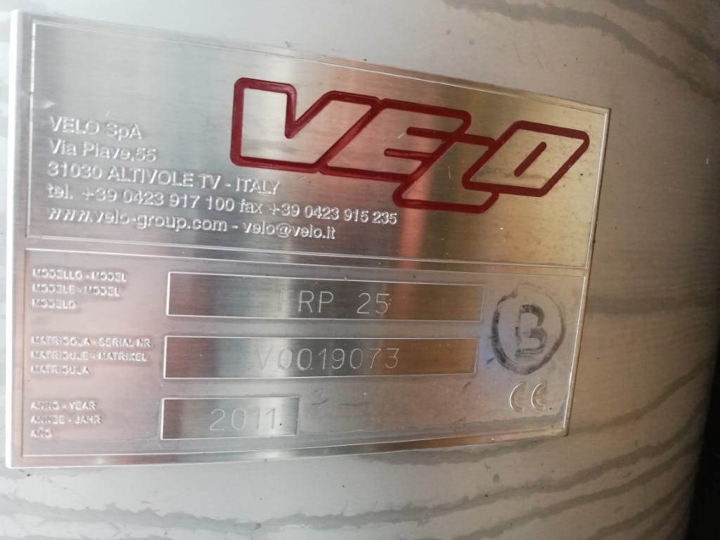 Velo FPR 25 - Ротационный вакуумный фильтр - image 16