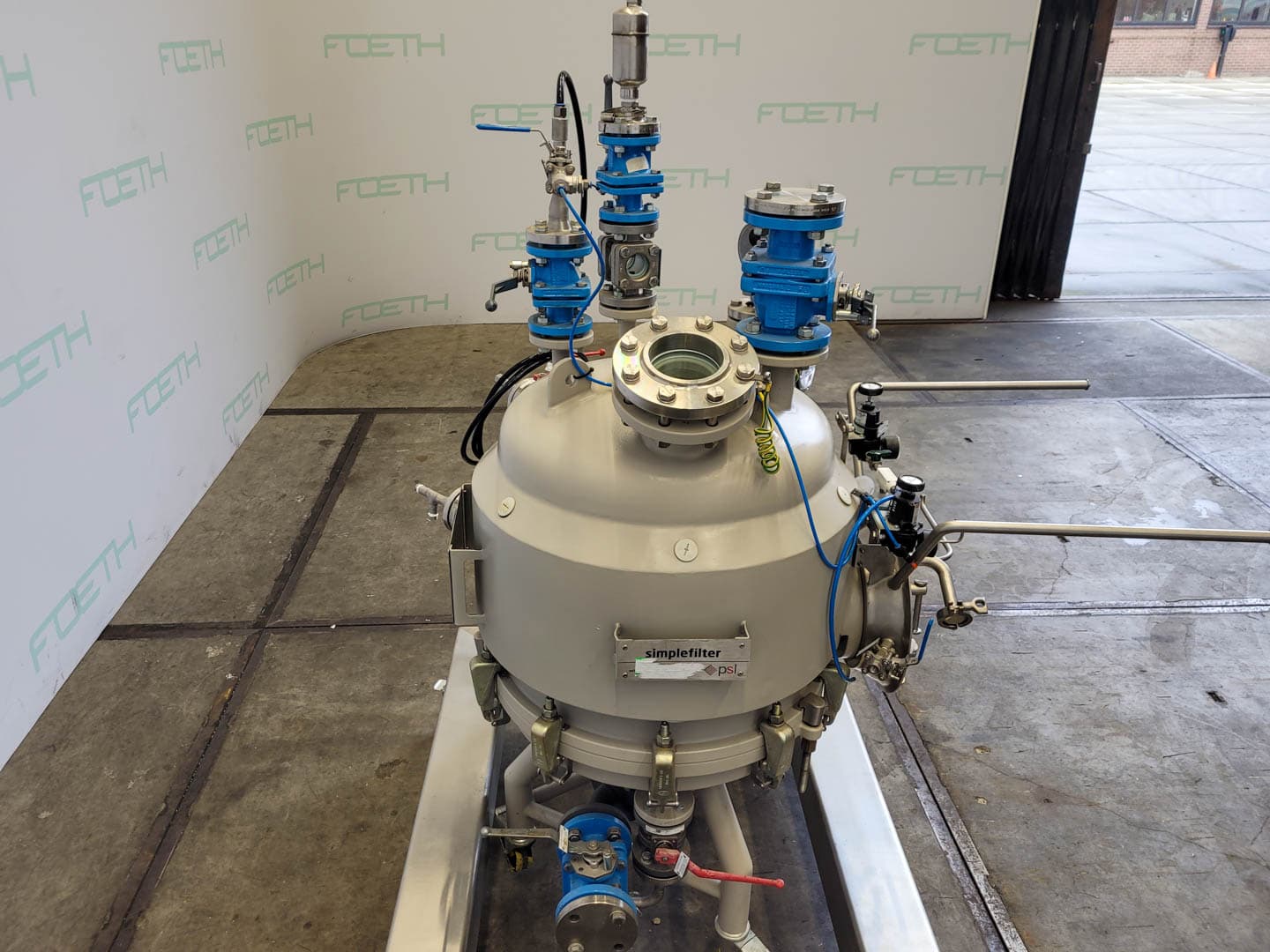 Powder Systems PSL Simple filter vessel 0.3m² - Нутч-фильтр - image 3
