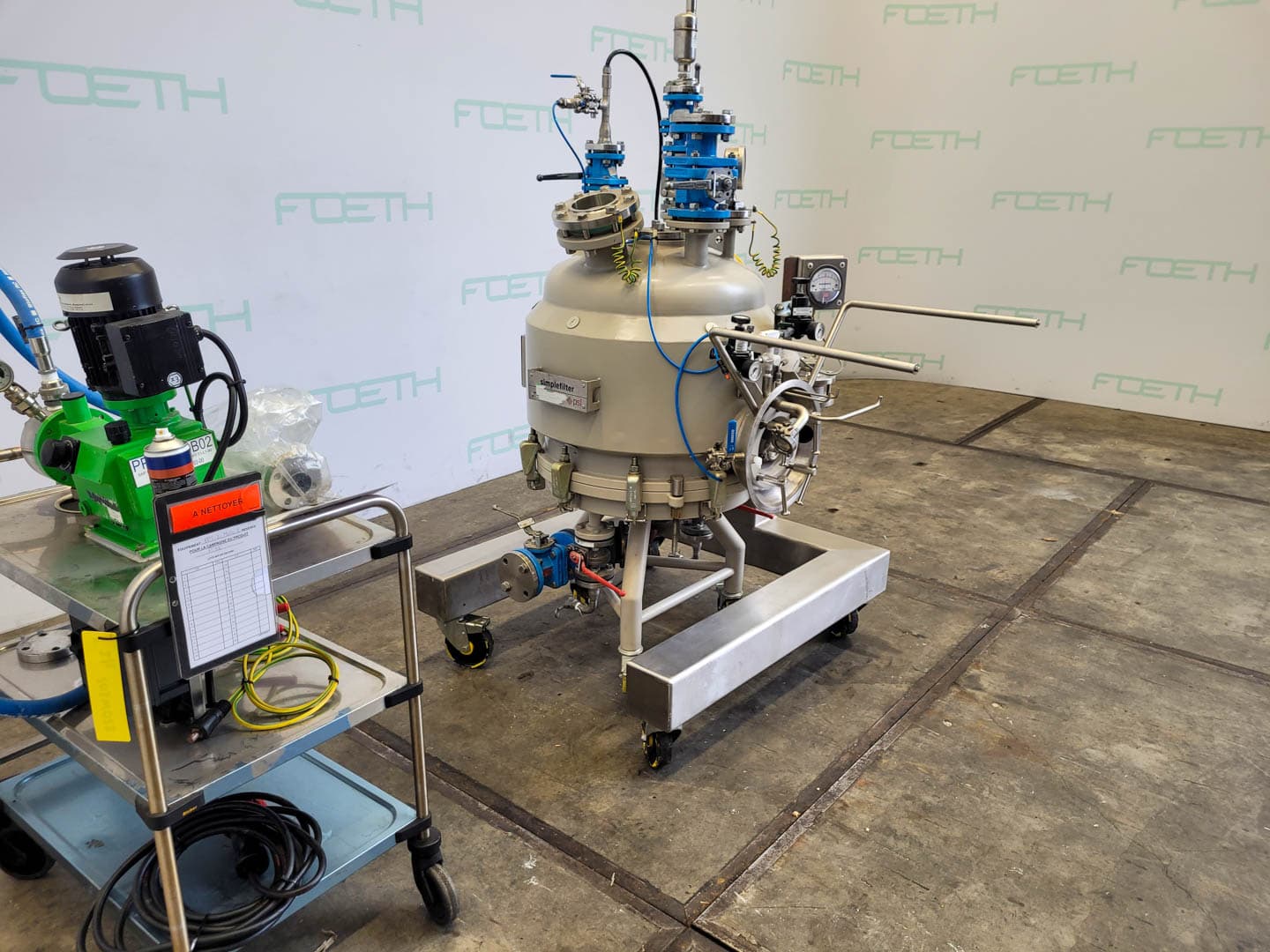 Powder Systems PSL Simple filter vessel 0.3m² - Нутч-фильтр - image 2