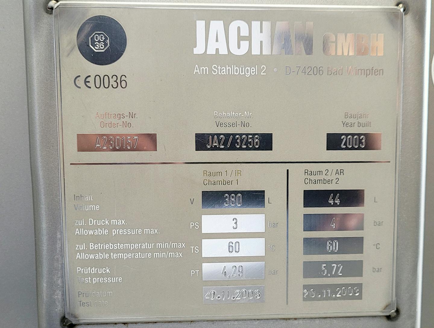 Jachan EK 3 380 Ltr. - Stainless Steel Reactor - image 17
