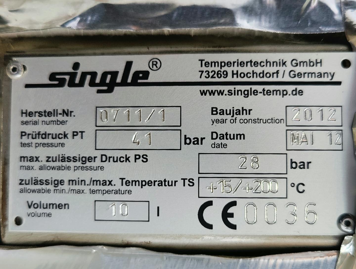 Single Temperiertechnik STW 200/1-24 - Thermorégulateur - image 6